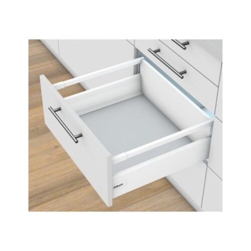 Ray hộp Hafele 550.85.365 Antaro X2 giảm chấn đen 30kg C 196mm