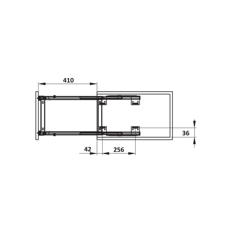 Bộ rổ gia vị Hafele Sonata 549.20.039 350mm Bộ rổ gia vị Hafele Sonata 549.20.039 350mm