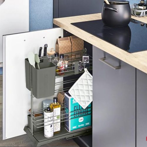 Bộ rổ kéo Cooking Agent 400mm Hafele 545.13.971